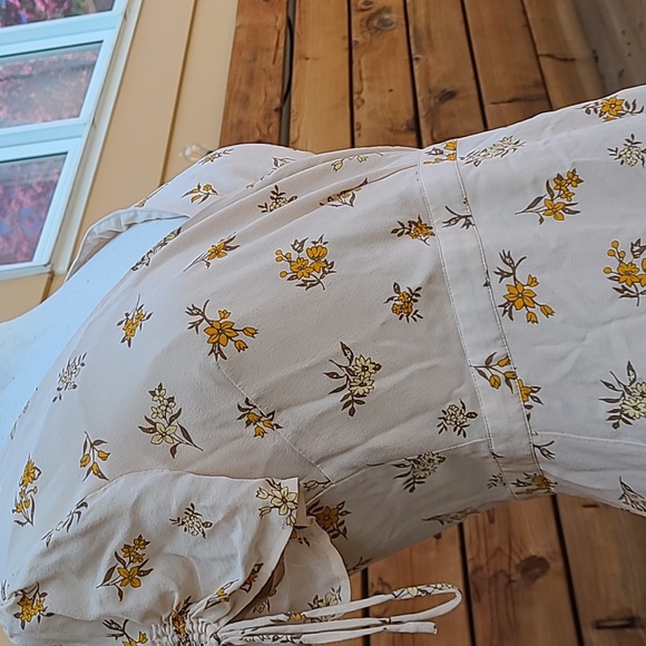 Madewell silk floral wrap maxi dress - Picture 7 of 14